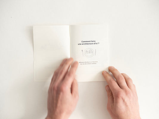 Comment faire une architecture d'ici ?